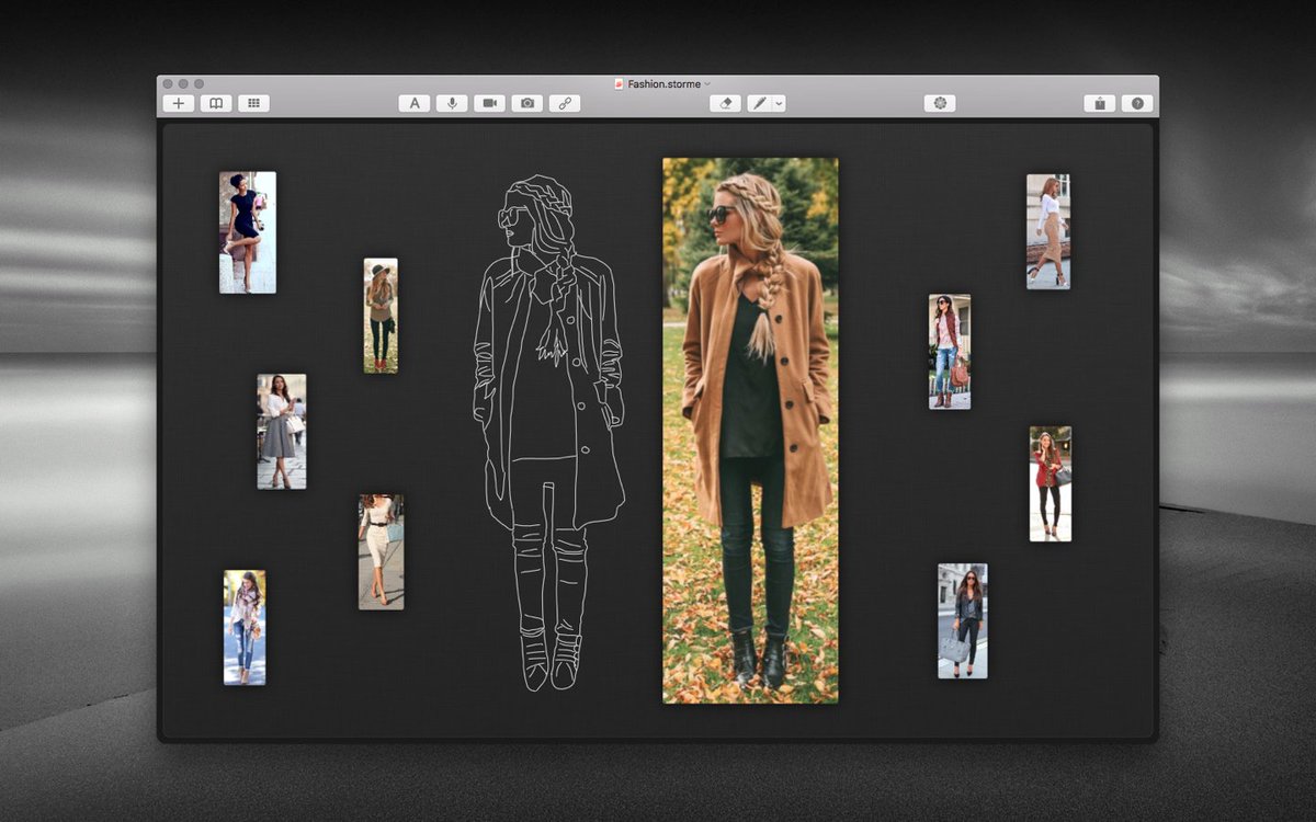 StormeApp's tweet image. A preview screenshot of our upcoming Storme 1.1 release with drawing &amp;amp; tracing support scheduled for release later this week. #StormeApp