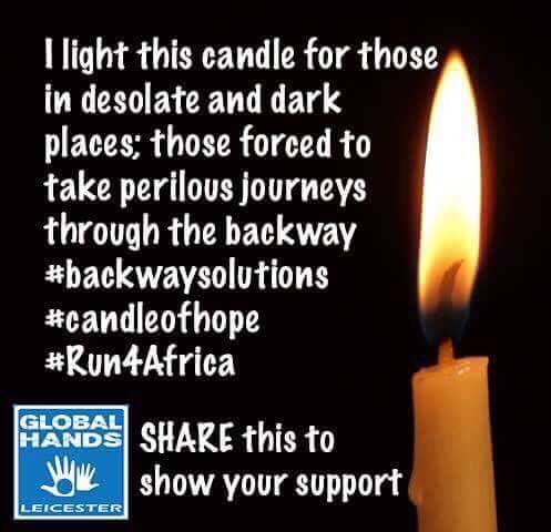 RachelJeffers94's tweet photo. #backwaysolutions #candleofhope #Run4Africa https://t.co/QztmLKSw7M