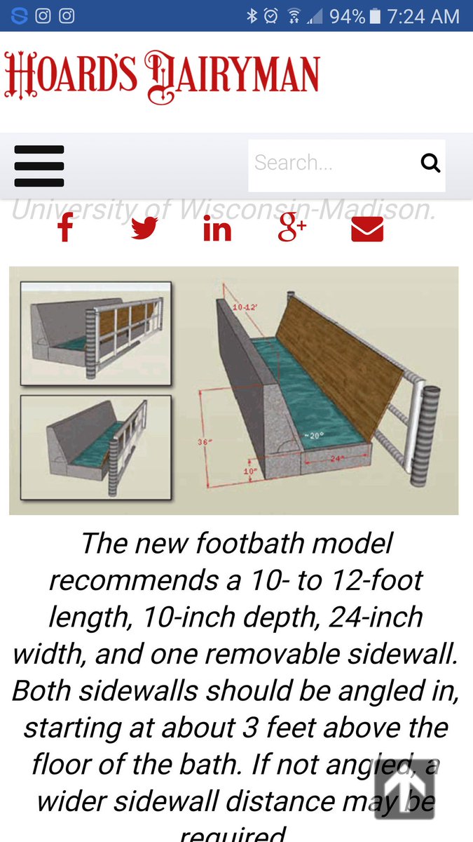 When building a new barn. You and your builder should at the very least Google footbaths. 
A footbath must appear on the blueprint.
