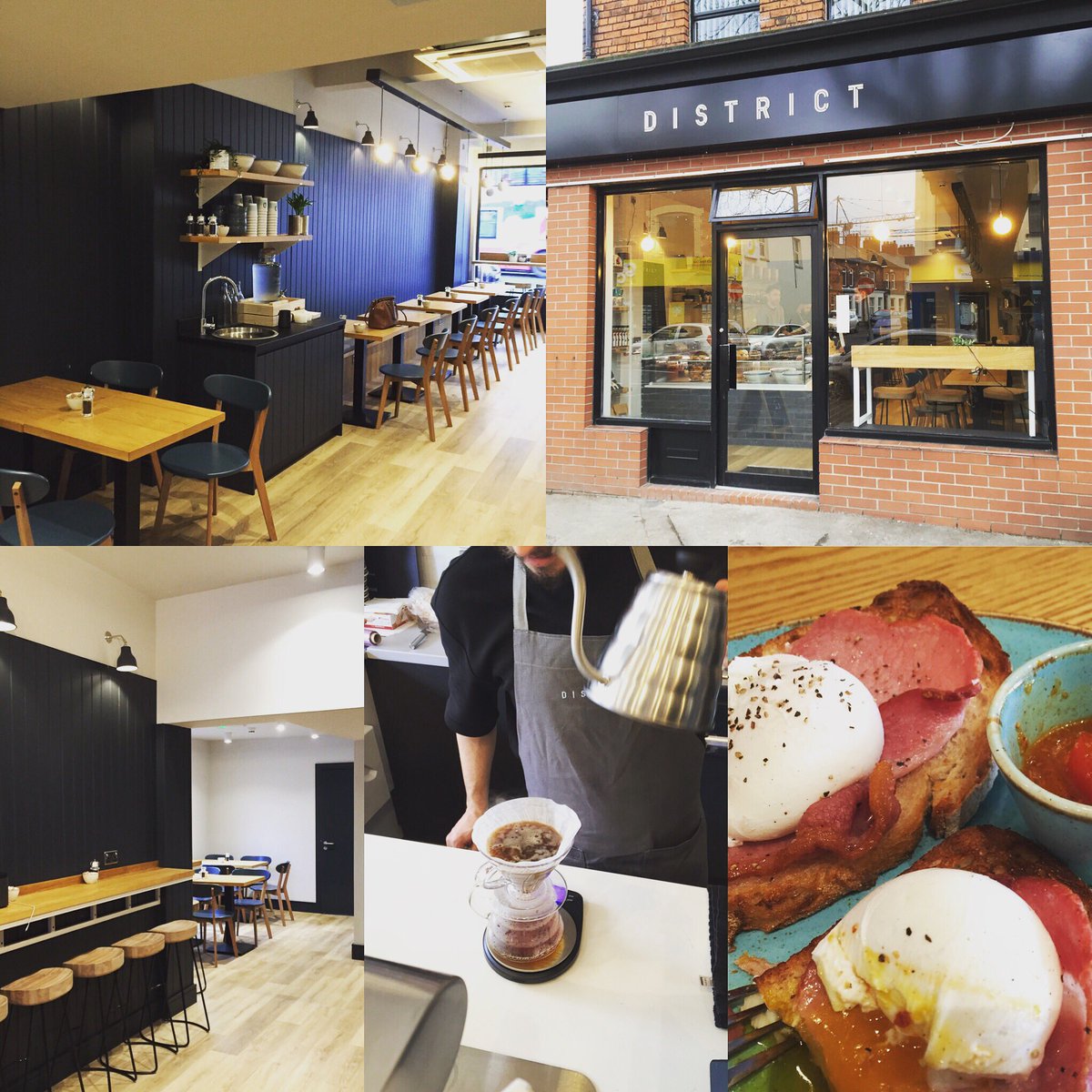 KazGillespie's tweet photo. Welcome @districtbelfast Stranmillis.Brewing Ethiopian garacho on bar #microlot #v60 @BailiesCoffeeCo #supportlocal #stranmillis #coffeeni https://t.co/kMOvunOB1D