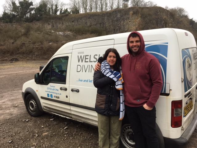 welshdiving's tweet photo. Congrats Phil &amp; Kate! Following their Dry Suit orientation they've successfully completed Dives 1 &amp; 2 of their PADI Open Water course. https://t.co/9WtSyVrfTP