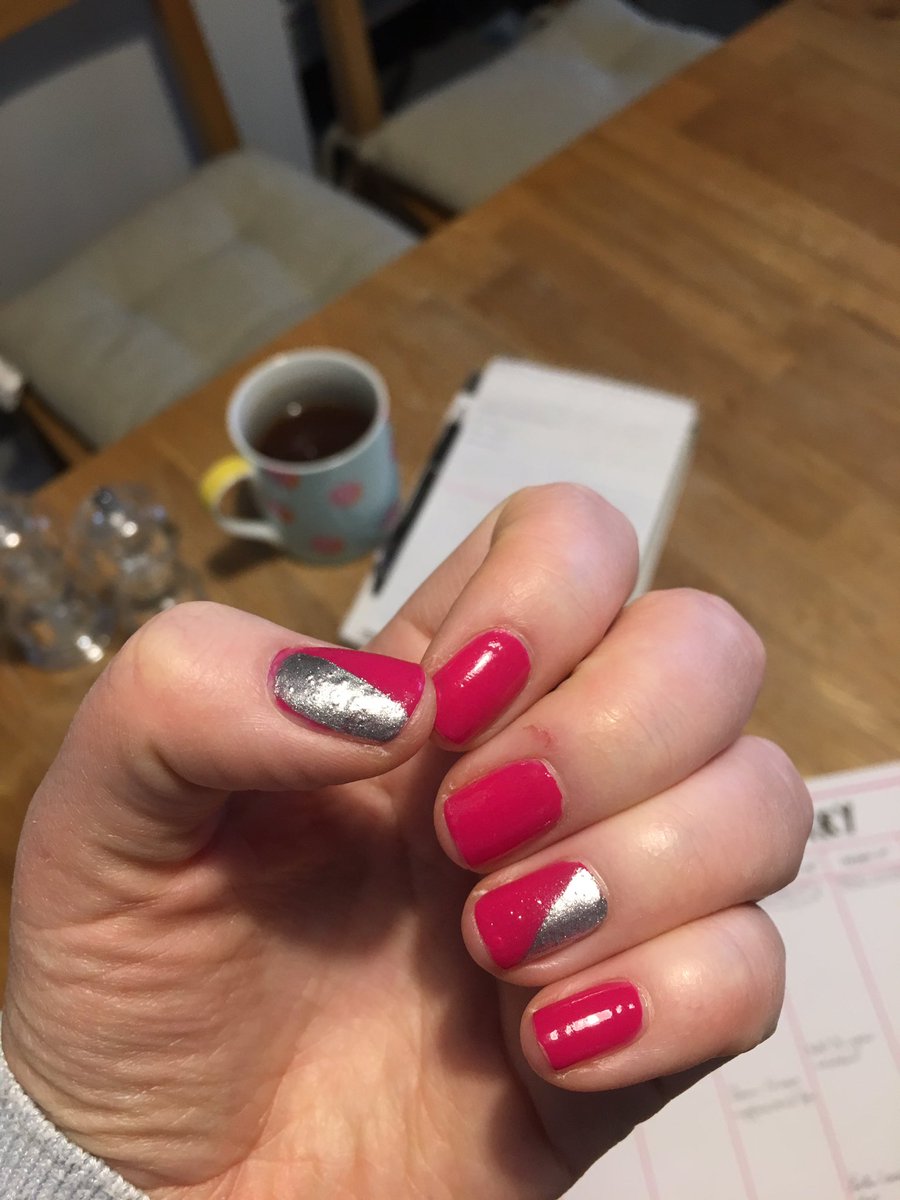 sam_brown_ed's tweet photo. The 80s are back in town this week... #silverflash #disconails https://t.co/VC5VluNN8Q