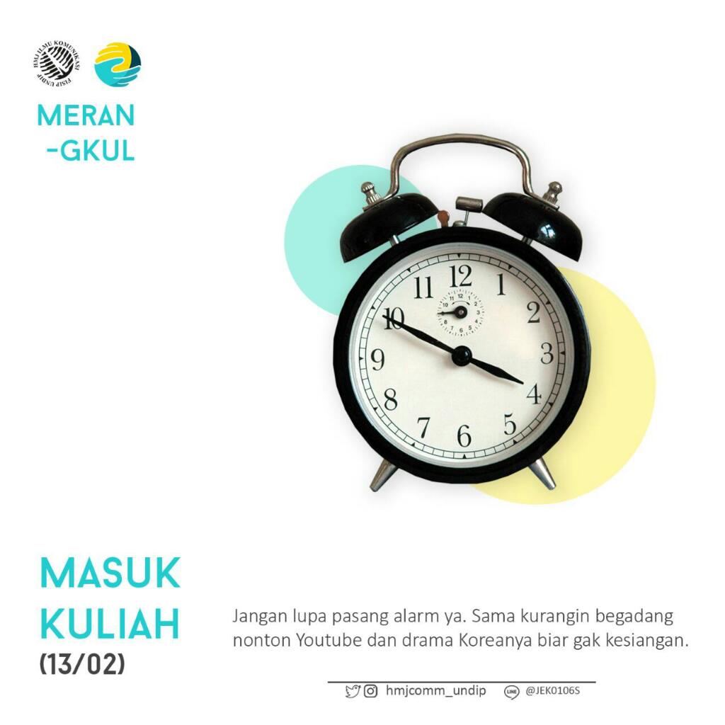 lebih semangat menyambut semester baru ini!