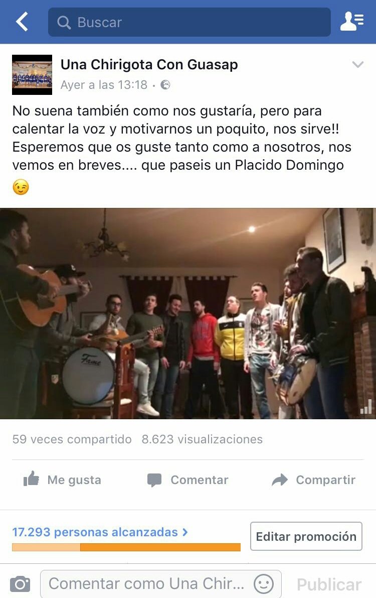 1Guasap's tweet photo. Estamos muy contentos con el recibimiento de nuestro vídeo 😎😎
Este año daremos mucho de que hablar 😏 https://t.co/eNMc73TtJp