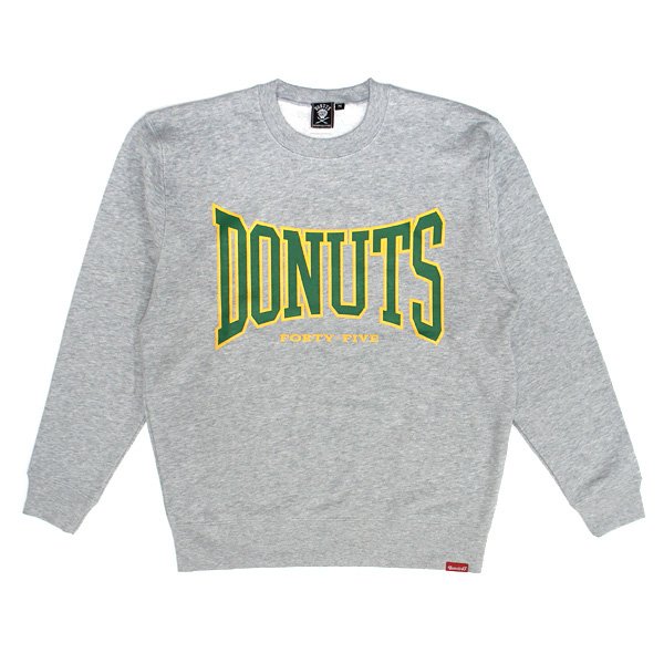 DONUTS45's tweet photo. 【NEW ARRIVAL】
ARCH LOGO CREW SWEAT
BLACK,GREY
M,L,XL
7,800yen(tax out) https://t.co/djwpJDcIa4
