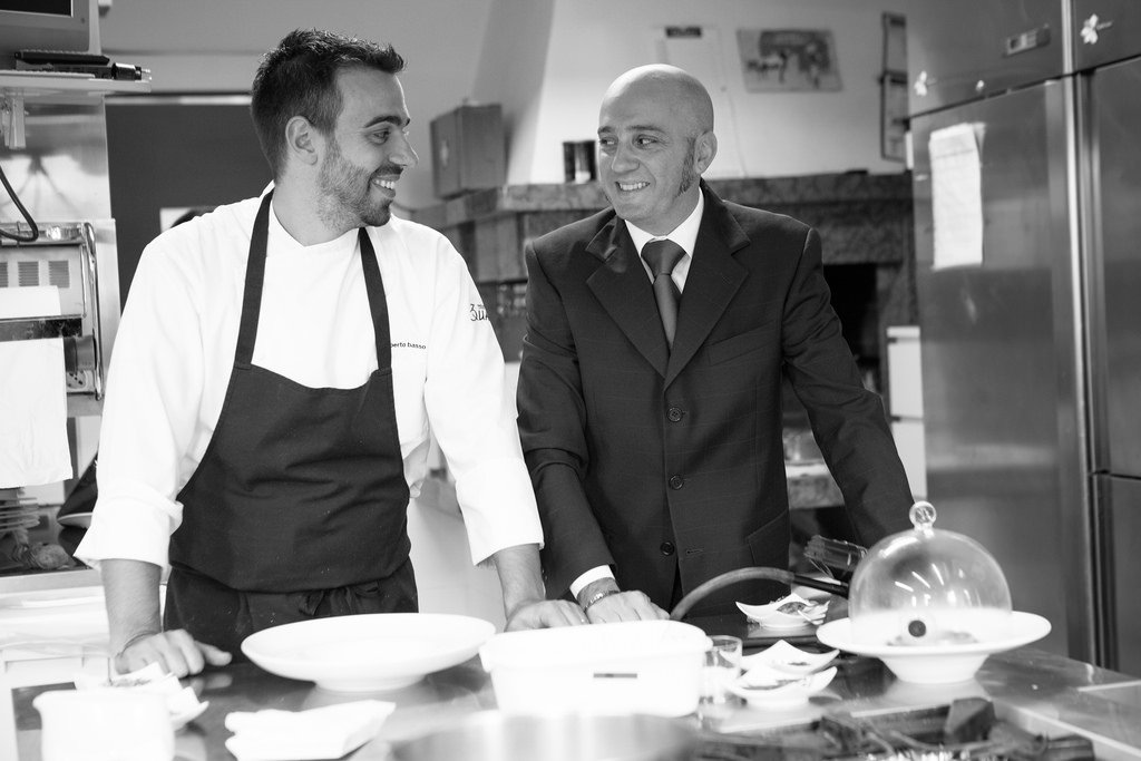 Alberto e Christian vi aspettano a cena questa sera. Il #Trequarti rimarrà eccezionalmente aperto :)
