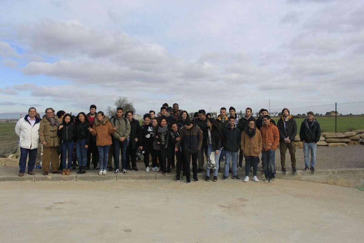 asg_sa's tweet photo. Visita a les nostres instal·lacions dels alumnes del 1er i 2on curs de l’escola del treball de l’Escola Industrial de Barcelona. https://t.co/o0Ijir6eN7
