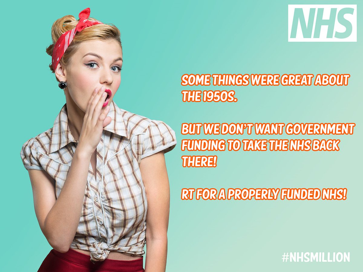 NHS funding is at it's lowest since the 1950s.Pls RT if you want to see NHS staff given the right resources to save lives! #MondayMotivation