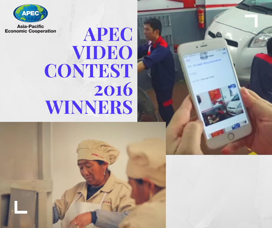 APEC's tweet photo. The winners of #APECVideoContest share their stories of using #tech to build their #FamilyBusinesses https://t.co/MVytuWJ2Mu https://t.co/8rTjG4Gy86