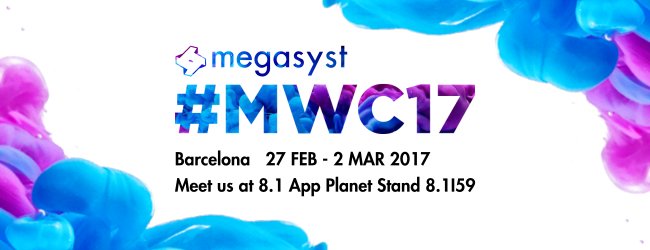 megasyst's tweet photo. Only 2 weeks to go until #MWC17! https://t.co/dH8ObA3eX5