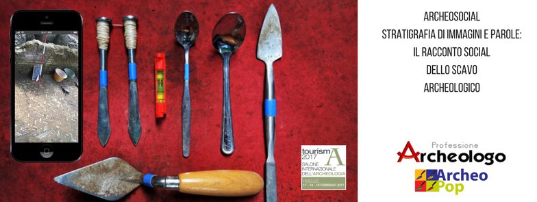Come si racconta uno scavo archeologico? Scoprilo con #ArcheoSocial, workshop gratuito in occasione di #tourismA17 → archeosocial2017.eventbrite.it