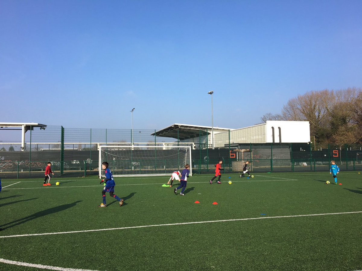 It's a lovely day here at Tooting &amp; Mitcham for the first day of our Holiday Course ☀️⚽️