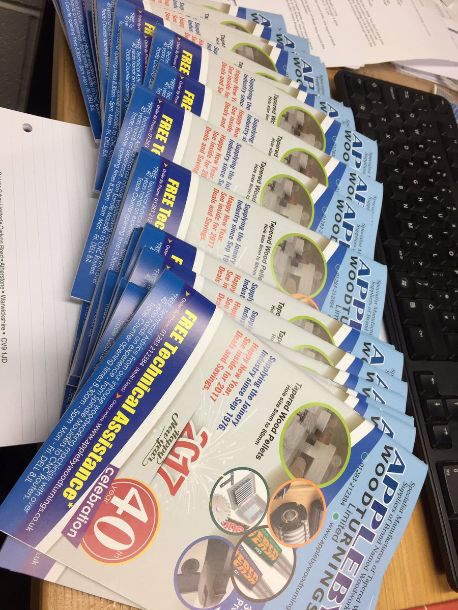 Our new booklet has arrive!! 30% bigger than our last one!!