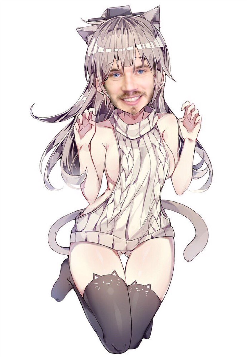 CalebParsons7's tweet photo. @pewdiepie I have found a new look for you. ^ - ^ https://t.co/s8QWwA6DYS