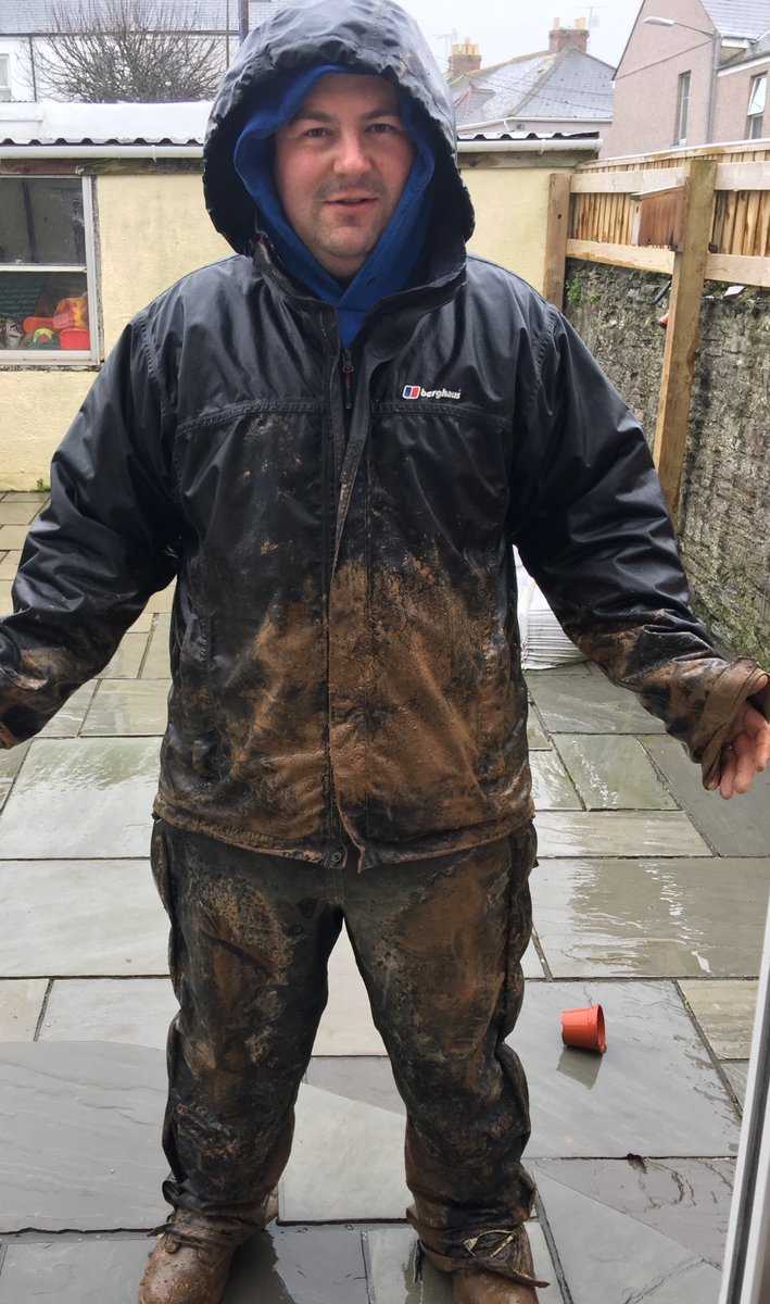 RobsLandscape's tweet image. What a wet few weeks and now it’s #cold #landscaper #PlymouthHour #rain #Plymouth #lastweek