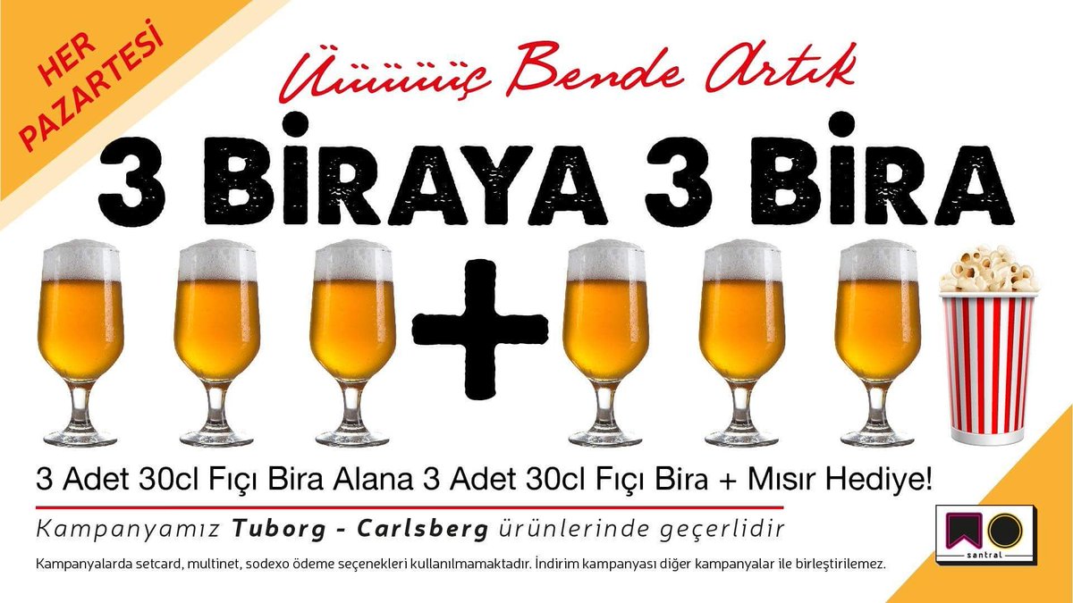 🍺🍺🍺➕🍺🍺🍺🍿 zamanı 😋