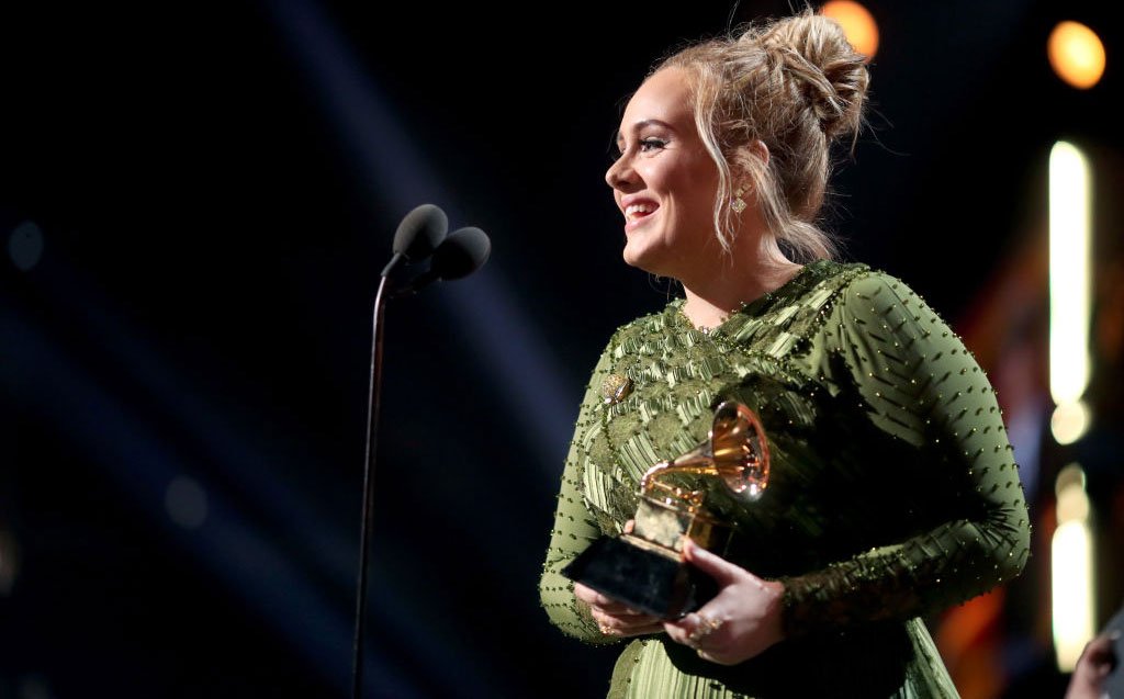 "She is my icon of my whole life." Adele wins top #Grammys, but pays tribute to Beyonce. ow.ly/LXft308WPVE