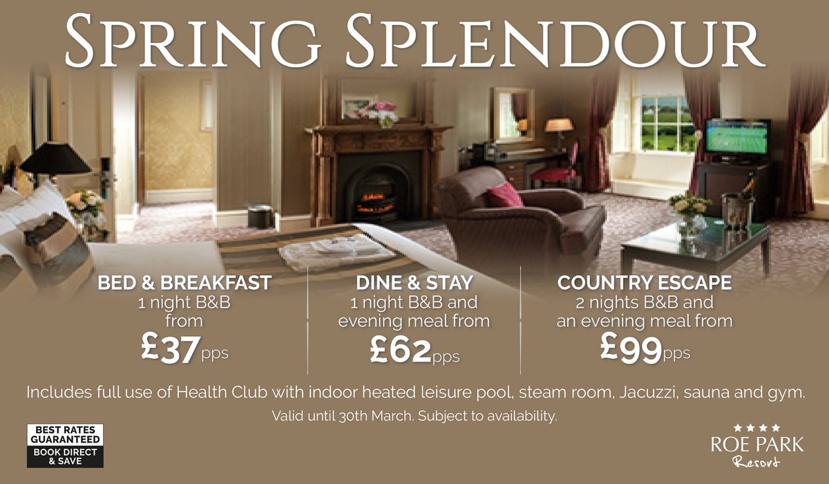 Roe Park Resort On Twitter Spring Into March And Enjoy A