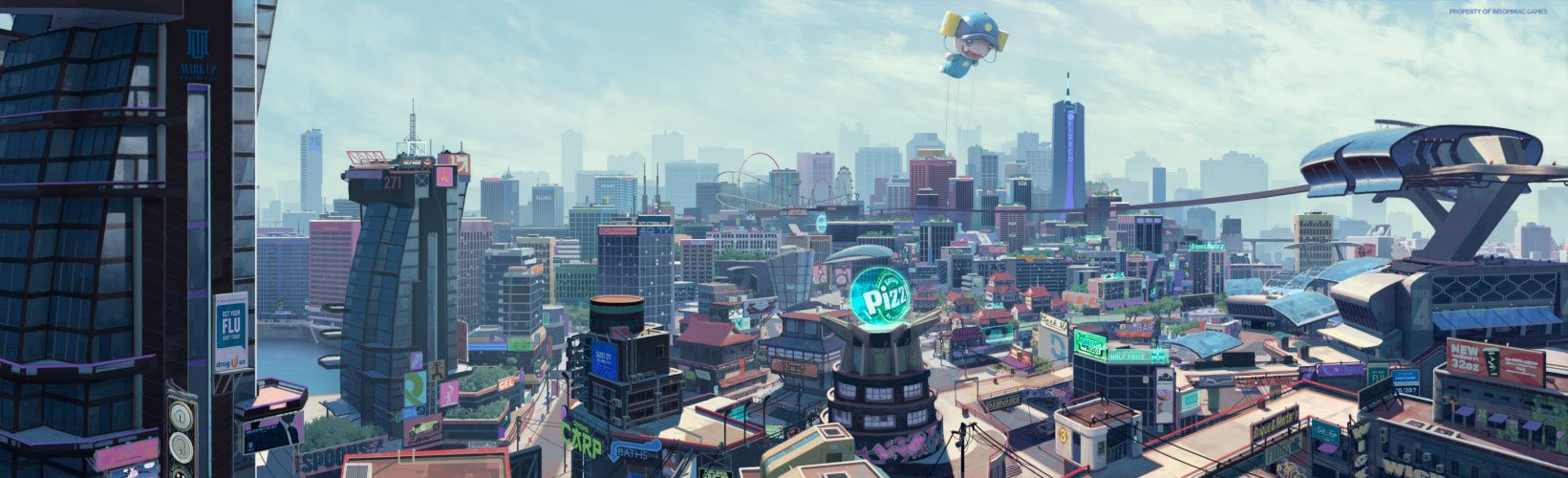 ArtStation - Sunset Overdrive Environment Visdev