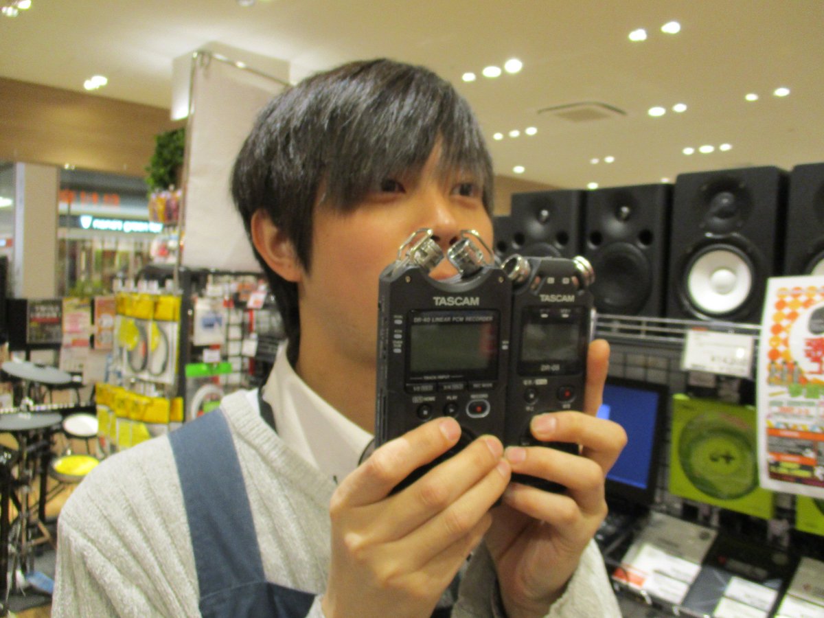 島村楽器 ららぽーとexpocity店 デジタル関連 Tascamのレコーダー Dr 05 Ver2 Jj と Dr 40 Ver2 J 入荷いたしました 簡単にデモ音源を作成したい方や練習を録音して見直したい方にオススメです 店頭でお試しもできますので是非エキスポシティ店へ