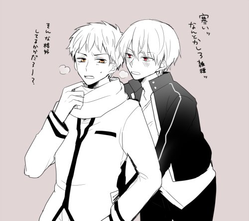 最近描いたギルと士金 