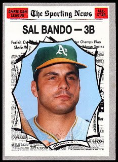 Happy 73rd Birthday to great Sal Bando!!!  