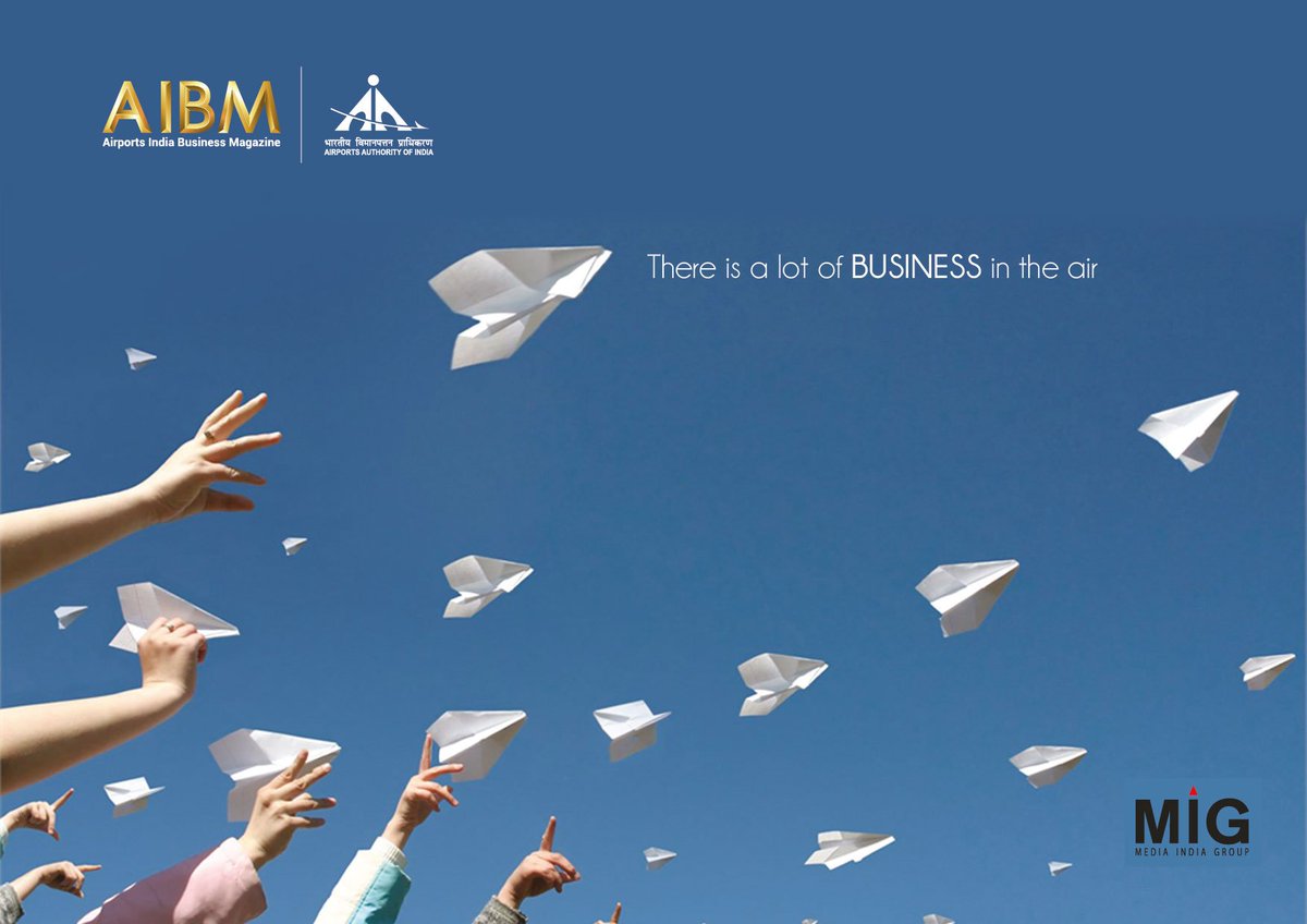 mediaindiagroup's tweet image. 3 Days to GO: Launching the official magazine of #AAI
Chief Guest: @Ashok_Gajapathi, Union Minister of Civil Aviation.
#AIBM, #AIBMlaunch