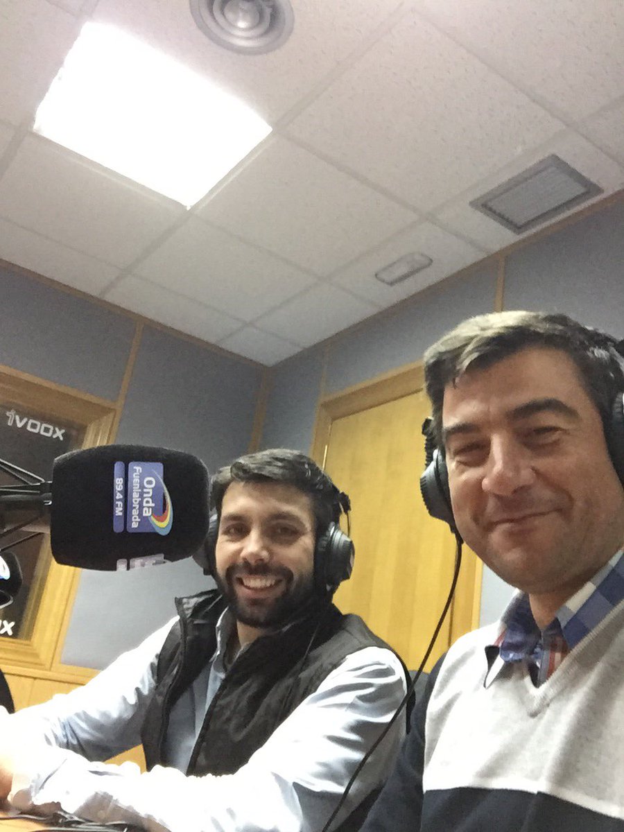 anglnunez's tweet photo. Celebrando el #DiaMundialDeLaRadio hablando del @Circuito7E en #pedalas de @OndaFuenlabrada https://t.co/08Rs8KUcTG