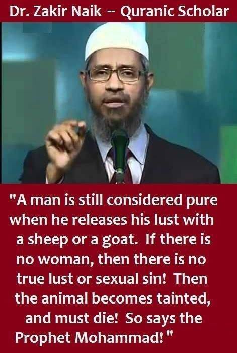 ateistsverige's tweet image. Dr Zakir Naik got it all figured out. Poor animals. #drzakirnaik #muhammed #islamiclogic #religitard #ateistsverige #ateist #atheist