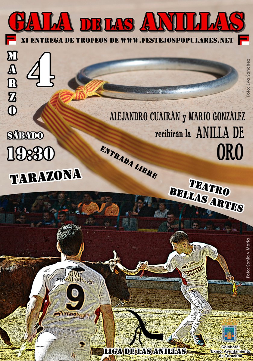 Ya tenemos el cartel de la Gala de las Anillas.
#LIGADELASANILLAS