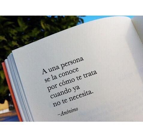 Ecogranjero's tweet photo. "a una persona se la conoce por cómo te trata cuando ya no te necesita" https://t.co/2ZhiNkEYph