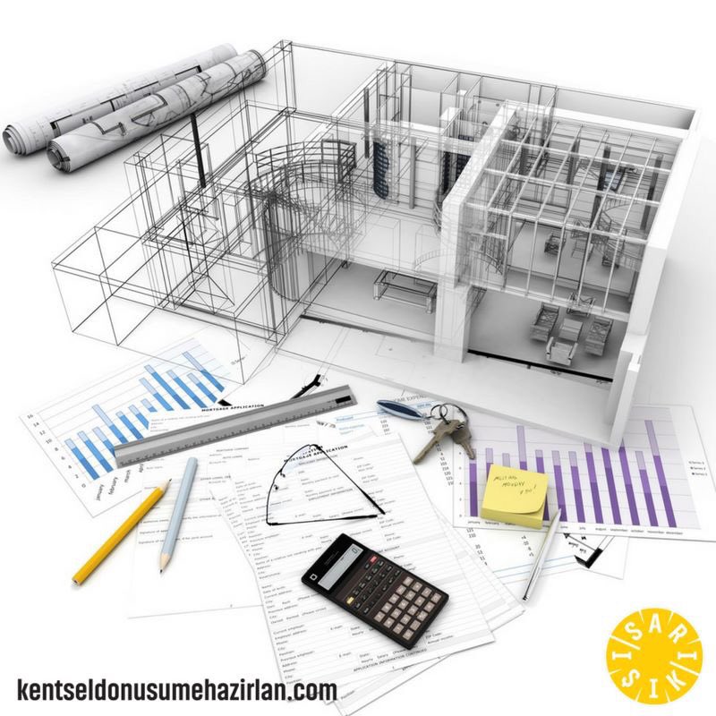 Mimari projenin imar, ısı yalıtımı ve yangından korunma yönetmeliklerine uygun olması şarttır.
>> bit.ly/2hr5i7y