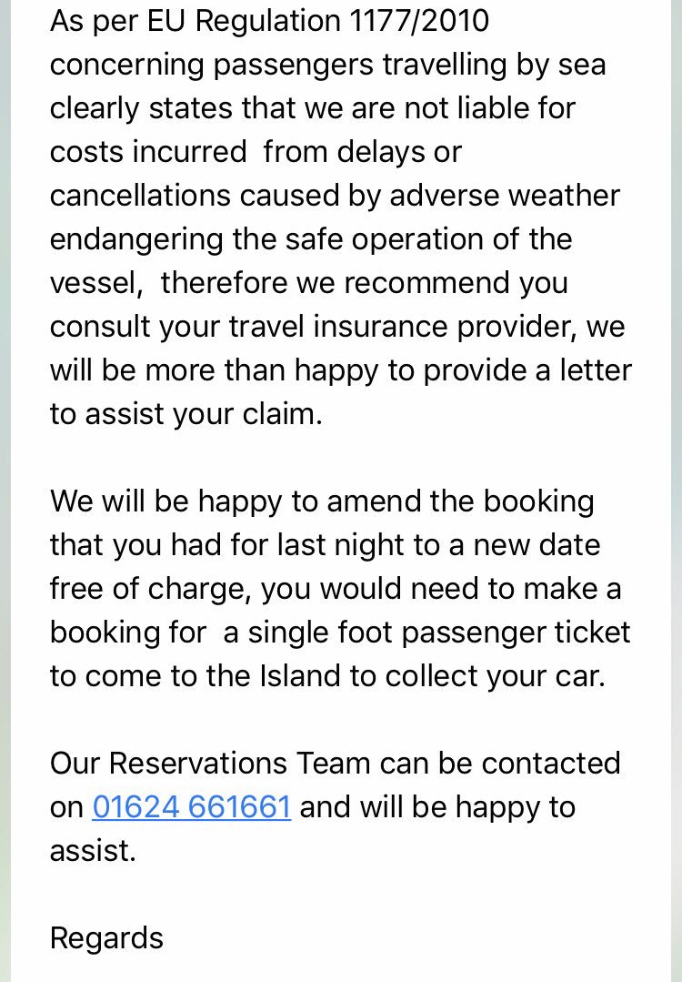 V bad <a href="/iomsteampacket/">Steam Packet Company</a> I pay £300 2get 2work on time &amp;u won't even help me bk 2 collect my car? If u had 2 compete ud have sank years ago