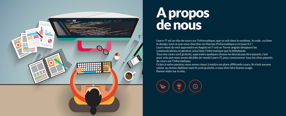 Learn_iTfr's tweet image. A propos de nous 😀
#informatique #learnit #LearniT @Learn_iTfr #html #css #web #design