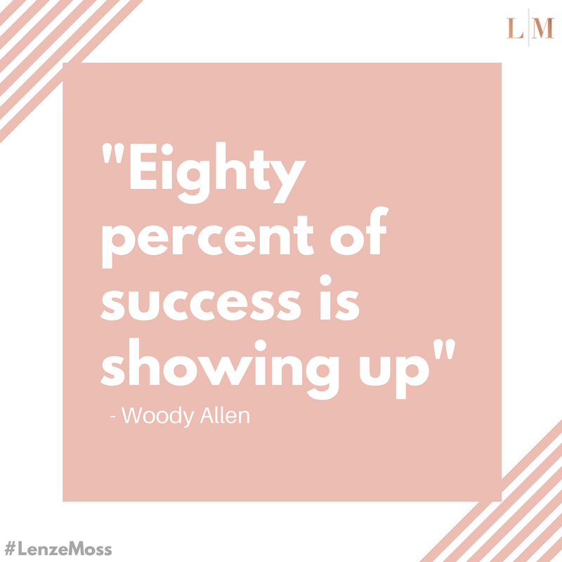 Wishing you a week of success. #LenzeMoss