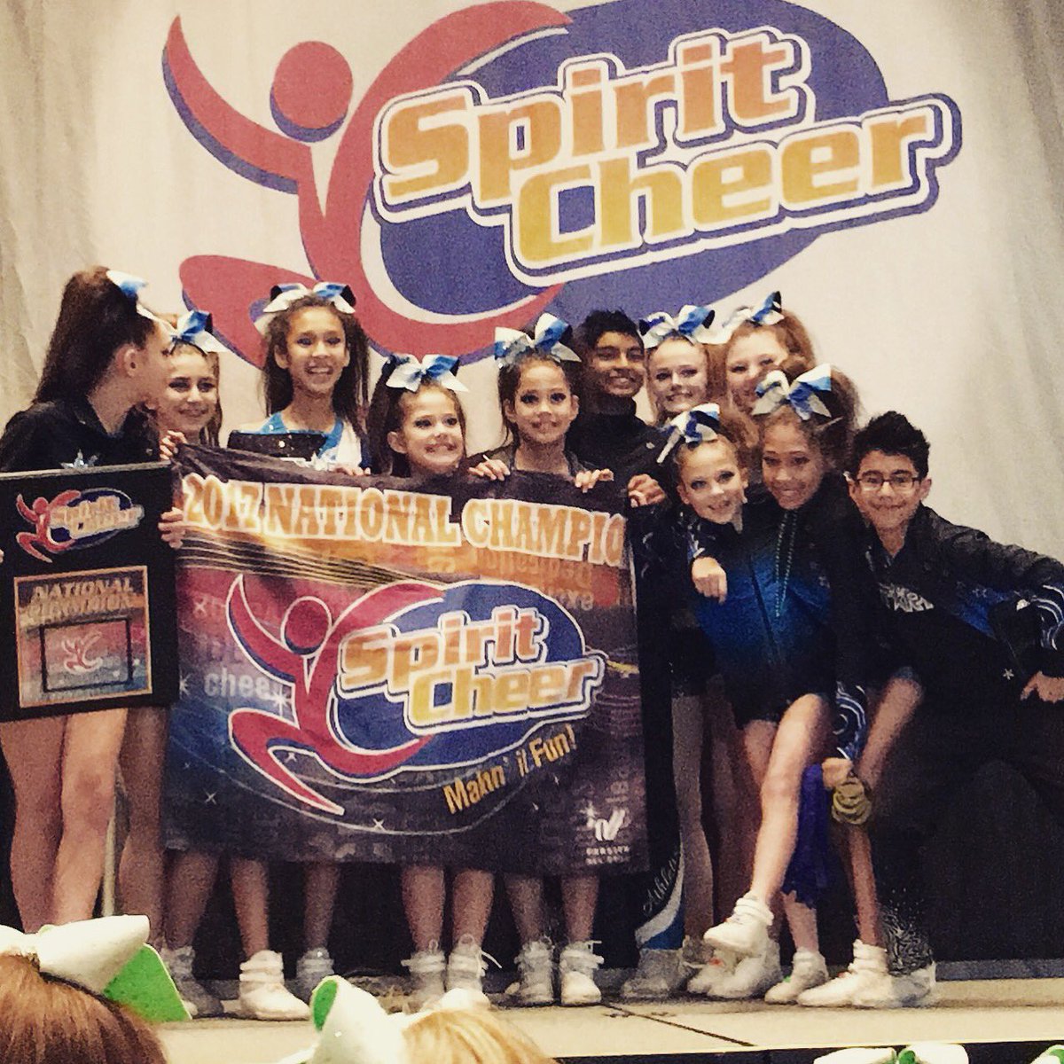StormAthletiX's tweet photo. #StormAthletix JUNIOR THUNDER CLAIMED THAT NATIONAL TITLE AGAINST 9 AMAZING TEAMS!!! @SpiritCheer1 https://t.co/0PicFceGoB