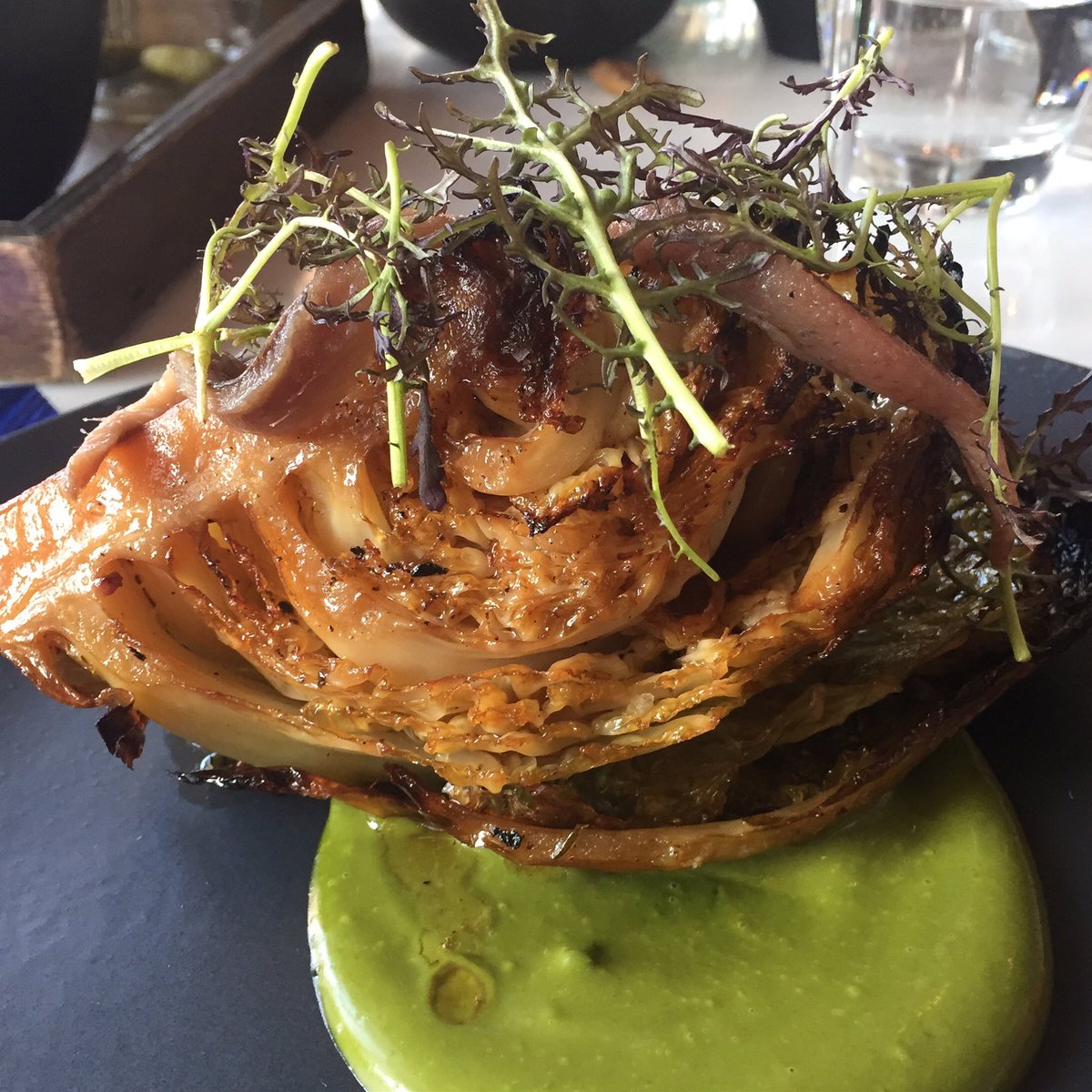 white cabbage|marrow|anchovy|kale|2017 @rongastrobar #myfavoritedishes👨‍🍳