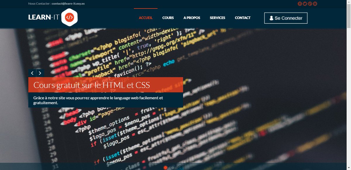Learn_iTfr's tweet image. Venez liker notre page Facebook et faire une petite visite sur notre site web 😜

learn-it.esy.es

facebook.com/LearnitFR