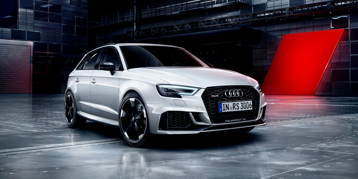 AudiOfficial's tweet photo. This is what ideal lines look like: the all-new #AudiRS3 Sportback. #LeagueofPerformance https://t.co/Je4IgZYU3o