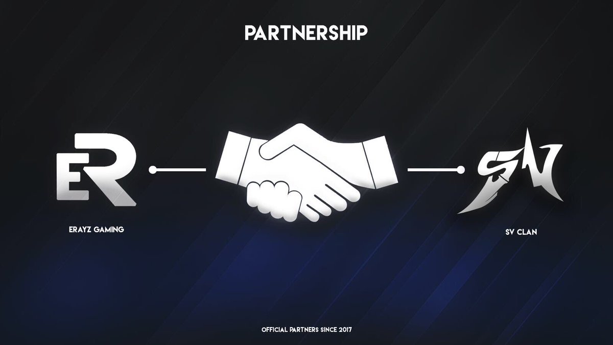 SurVize_Esports's tweet photo. Wir sind Glücklich darüber euch mitteilen zu können das wir eine Partnerschaft jetzt mit @eRayzGG haben, kuckt auch bei ihnen vorbei ;D https://t.co/QT6O7pGdBz