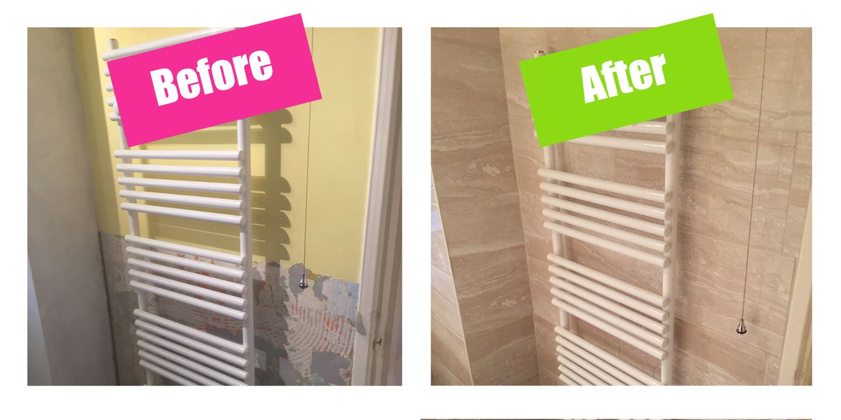 stealth_ssl's tweet photo. Before &amp; After. Bathroom Tiles replaced for customers in Greenwich, South East London #HomeImprovement #Tiling https://t.co/LrUu37qYv6