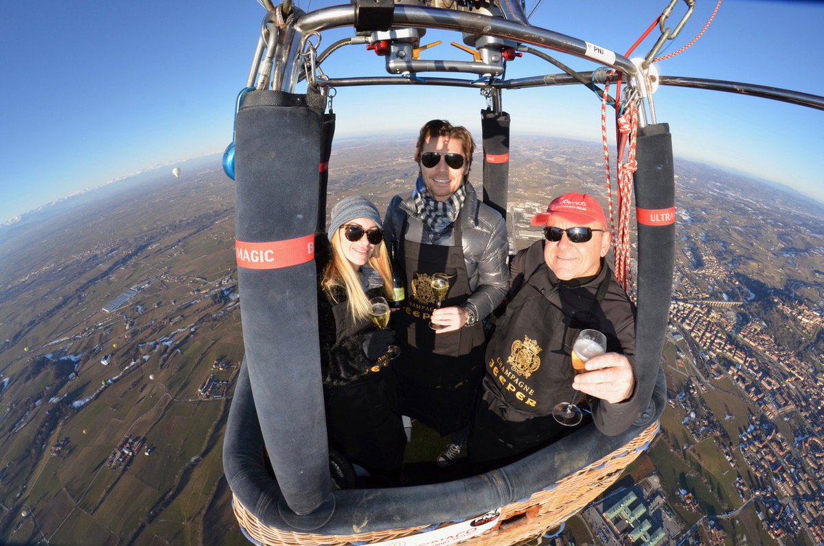 Reach new heights with #champagnejeeper! #champagne. Photo taken around #mondovi in #Italy