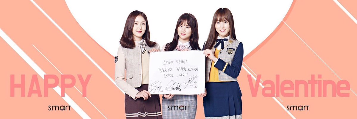forsinb's tweet photo. [PIC] 170213 SMART Update with #GFRIEND #SINB #신비 #EUNHA #은하 #YUJU #유주 #여자친구 https://t.co/WKhXsod1v5