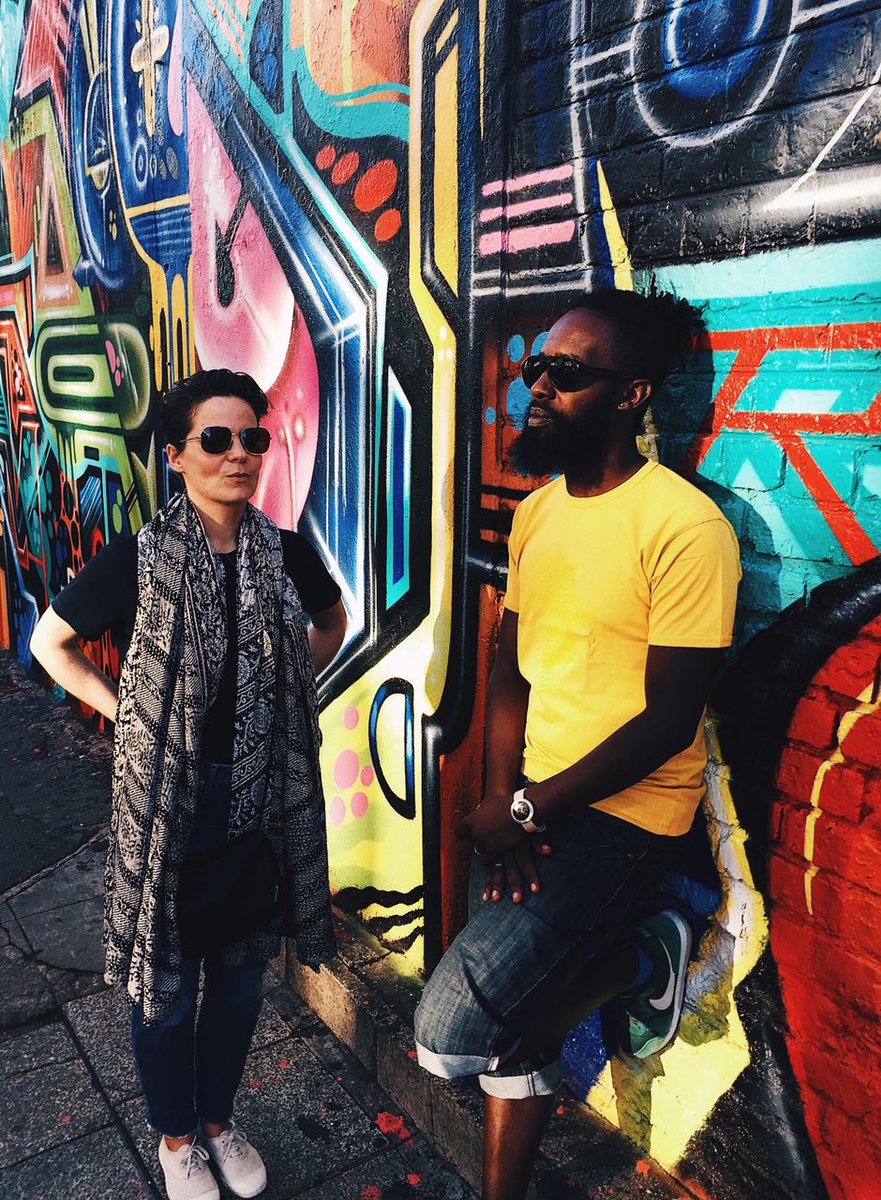 UnscramblAfrica's tweet image. On the streets of Maboneng with @Choolips &amp;amp; @truthslinger.

#UnscramblingAfrica