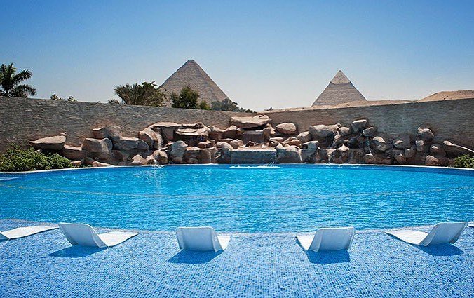 parlourtravel's tweet photo. Ancient views and modern pleasures. Good morning from the #LeMeridienPyramids Hotel + Spa … https://t.co/tyzoct4HqL https://t.co/byhvx2ZOZz