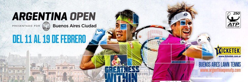 FueBuena's tweet photo. Sigue lloviendo y seguimos regalones: sorteamos un par de entradas para martes (día completo) en el #ArgentinaOpen. Deben seguirnos y RT. https://t.co/6oExkySlHt