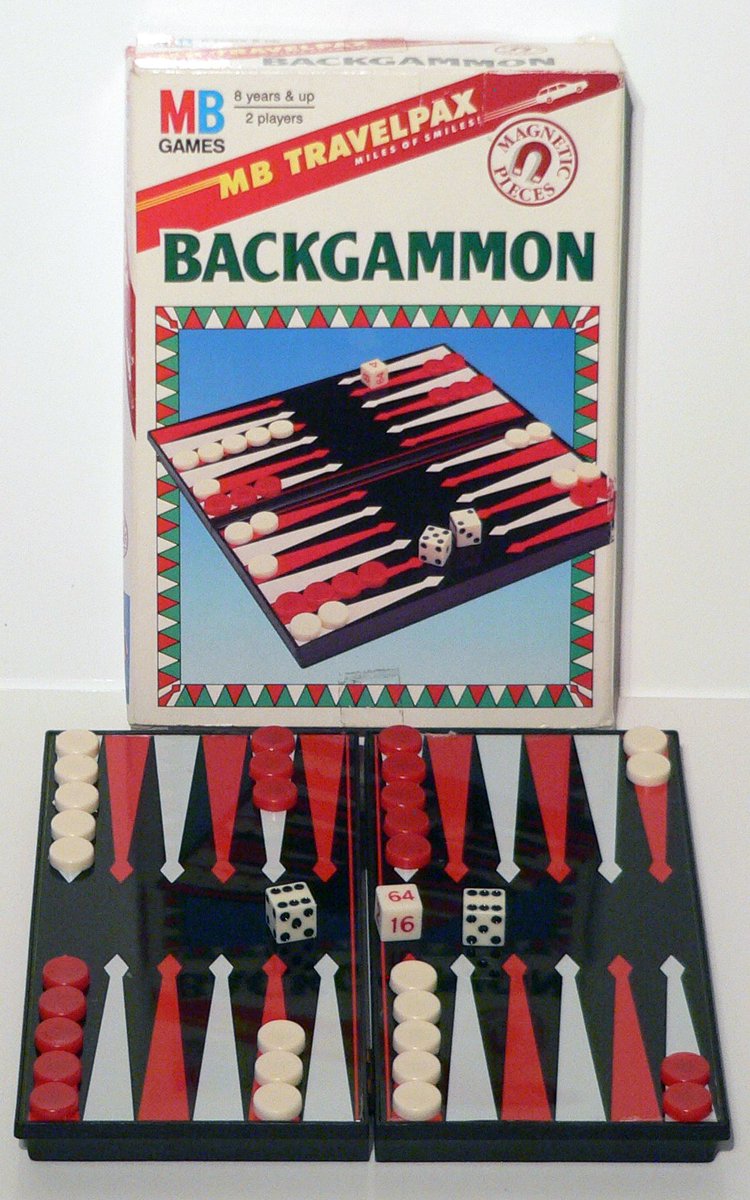RetroToyBox's tweet photo. Vintage 1990 Travel Magnetic Backgammon by MB Games just added to our store - https://t.co/rZBNKrfnbr https://t.co/0r0aAfOdeC
