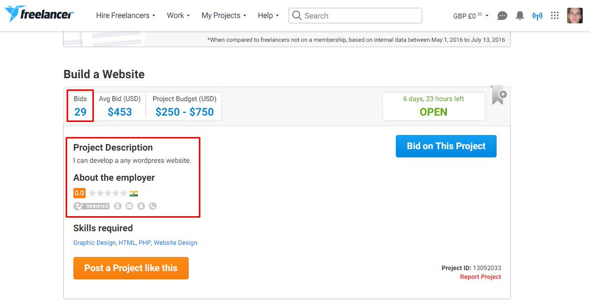 WebTechGlobal's tweet image. Found this job on #Freelancer "I can develop a any wordpress website." is the description and yet it has 29 bids! What am I missing people?