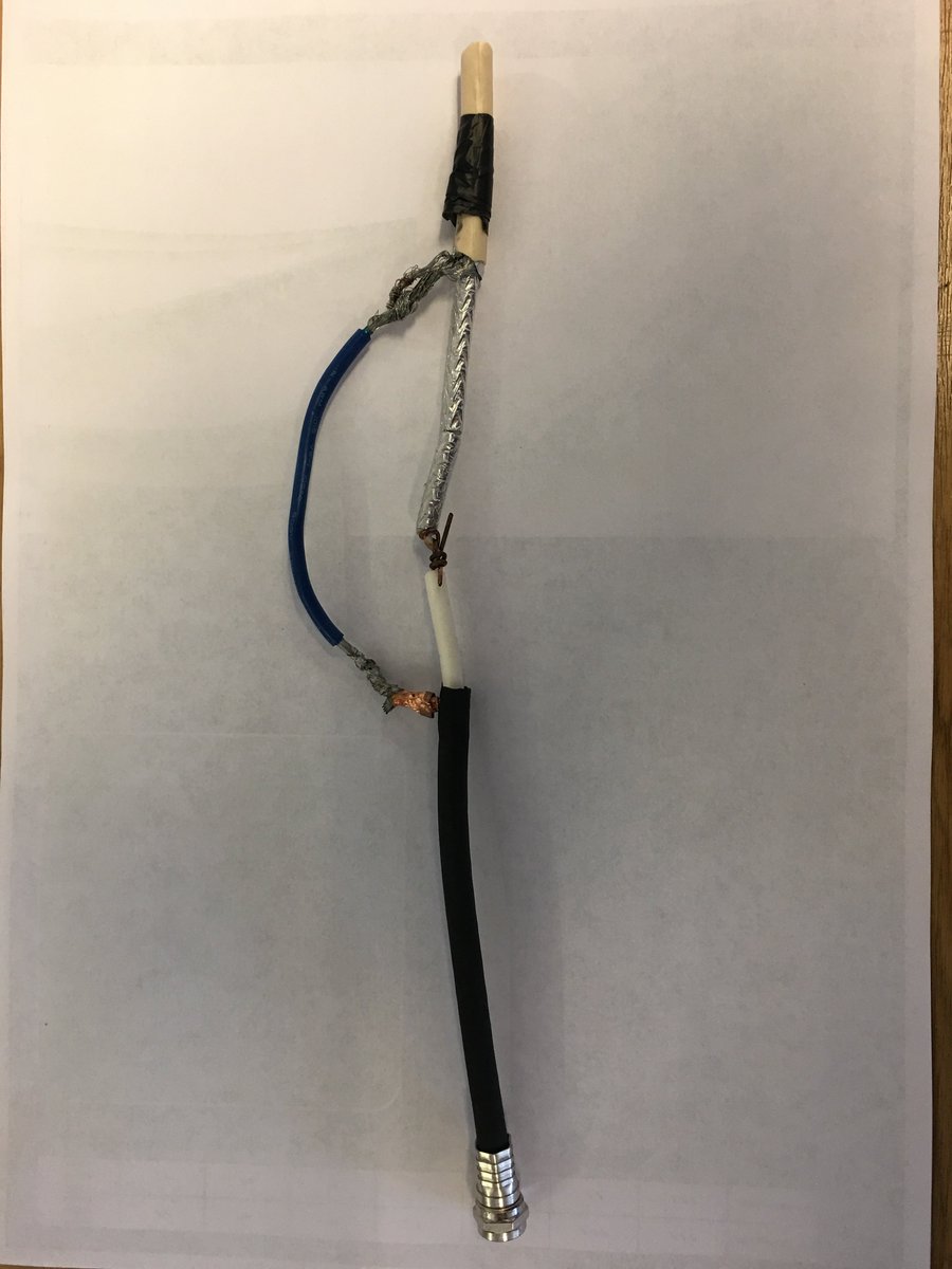 How not to have your SatFi wired...Thankfully the customer contacted us and we've got it sorted #SatFi #Goestheextramile