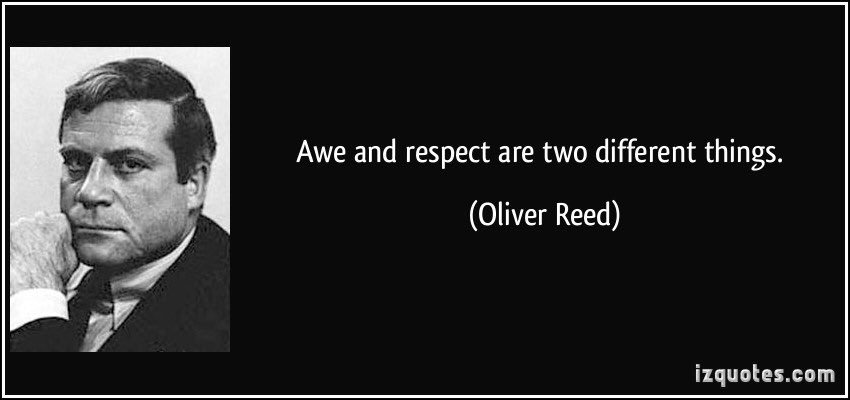 Happy birthday to the late Oliver Reed!  